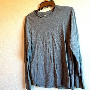 Plain grey long sleeve